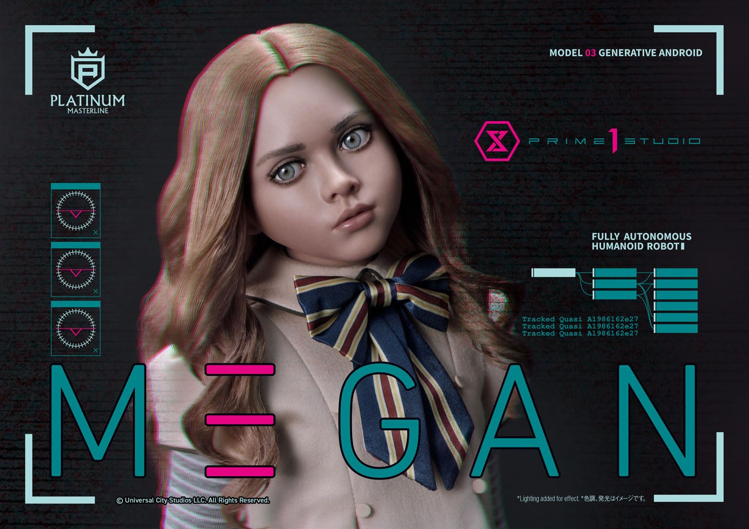 Prime 1 Studio Platinum Master Line Megan Megan 1/3 Scale, Approx
